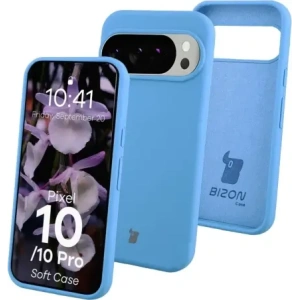 Silikonowe etui Bizon Soft Case do Google Pixel 10 / 10 Pro niebieskie
