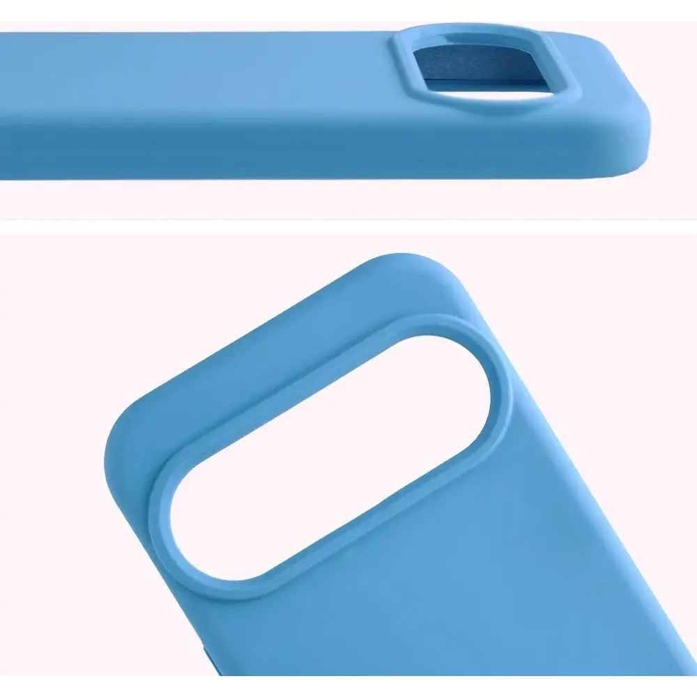 Silikonowe etui Bizon Soft Case do Google Pixel 10 / 10 Pro niebieskie