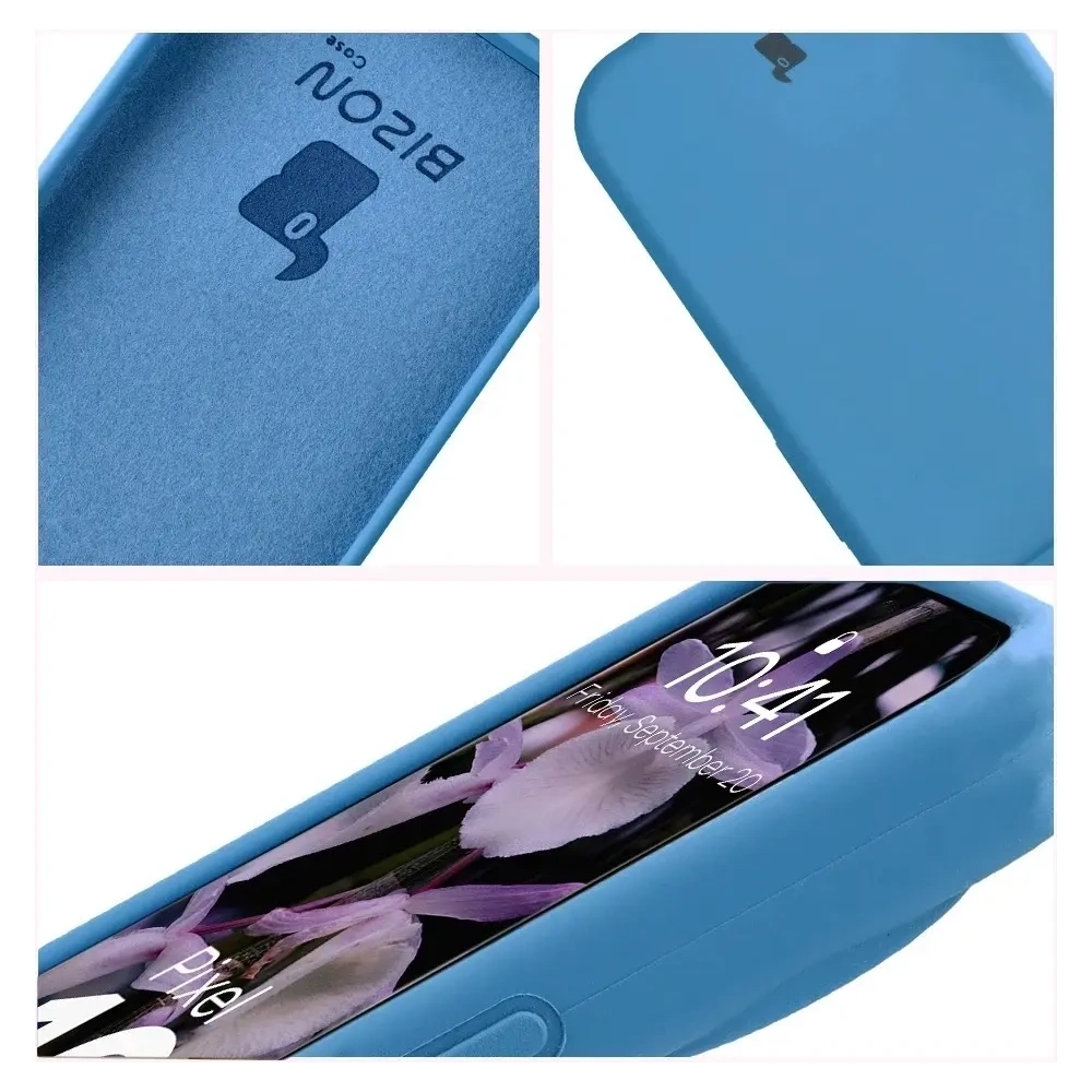 Silikonowe etui Bizon Soft Case do Google Pixel 10 / 10 Pro niebieskie