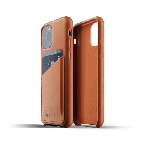 Kup Etui Mujjo Full Leather Wallet Case Apple iPhone 11 Pro (brązowe) - MUJ027BR - {ean13} - Sklep Home Screen