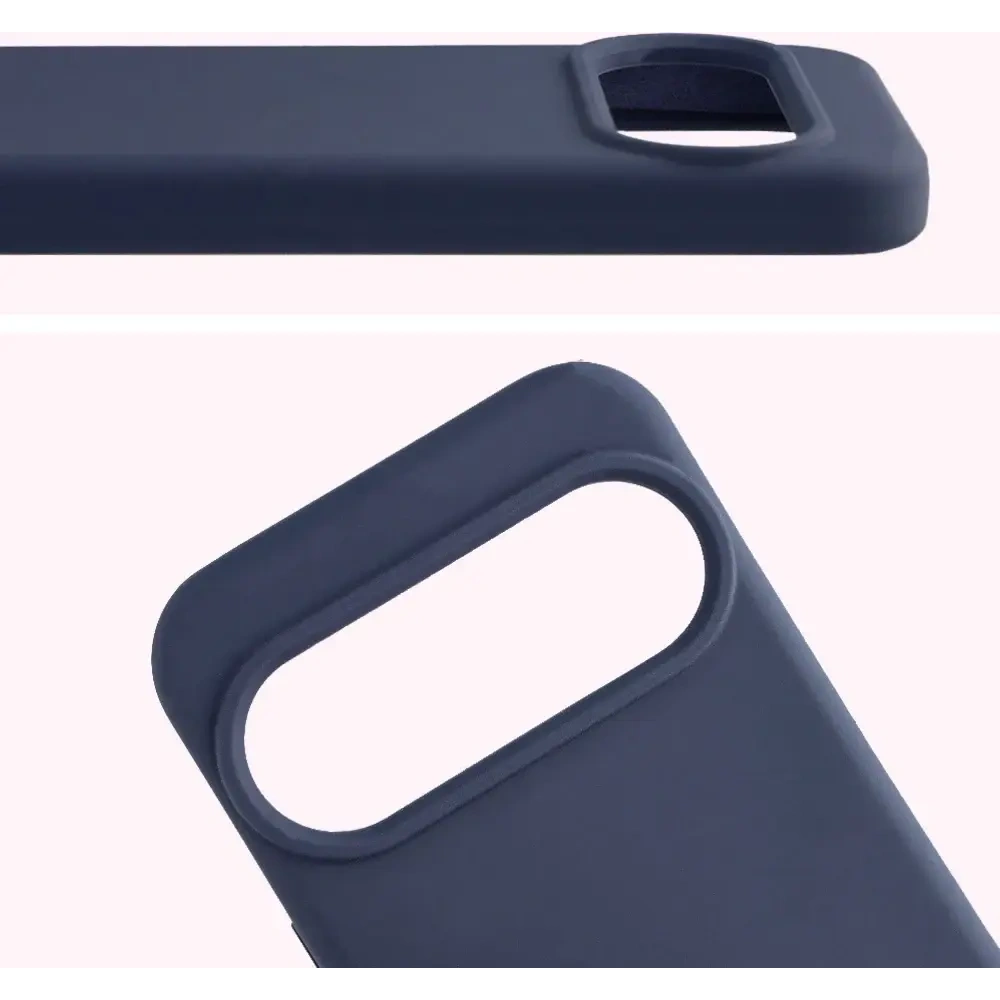 Silikonowe etui Bizon Soft Case do Google Pixel 10 / 10 Pro ciemnoniebieskie