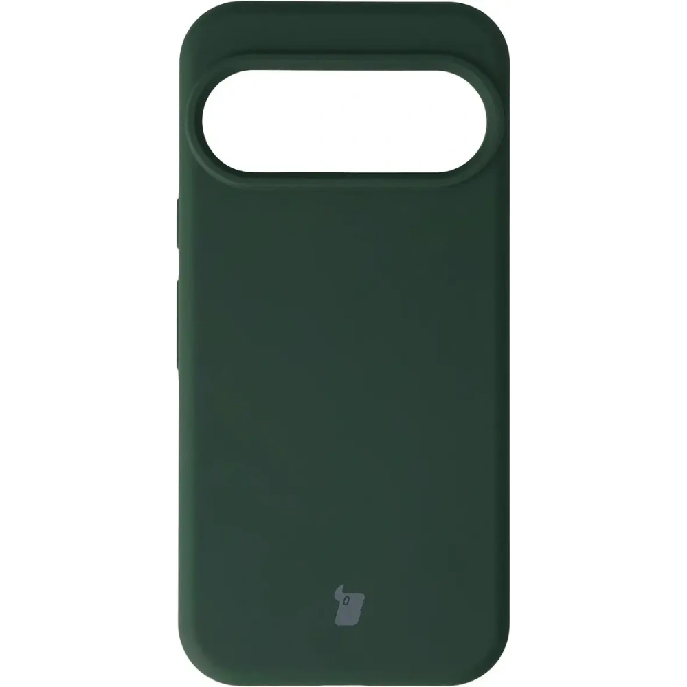 Silikonowe etui Bizon Soft Case do Google Pixel 10 / 10 Pro ciemnozielone