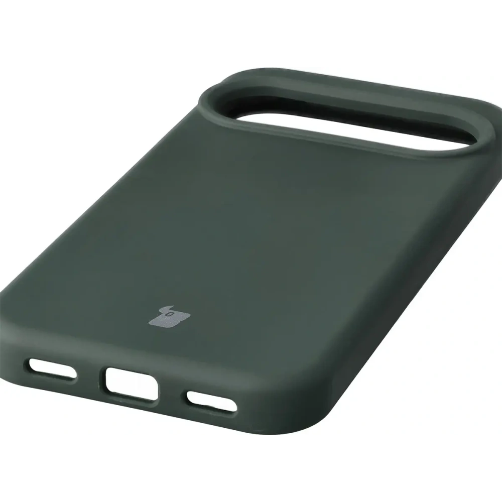 Silikonowe etui Bizon Soft Case do Google Pixel 10 / 10 Pro ciemnozielone