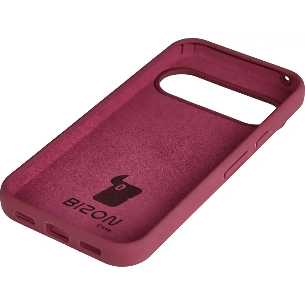 Silikonowe etui Bizon Soft Case do Google Pixel 10 / 10 Pro ciemnofioletowe