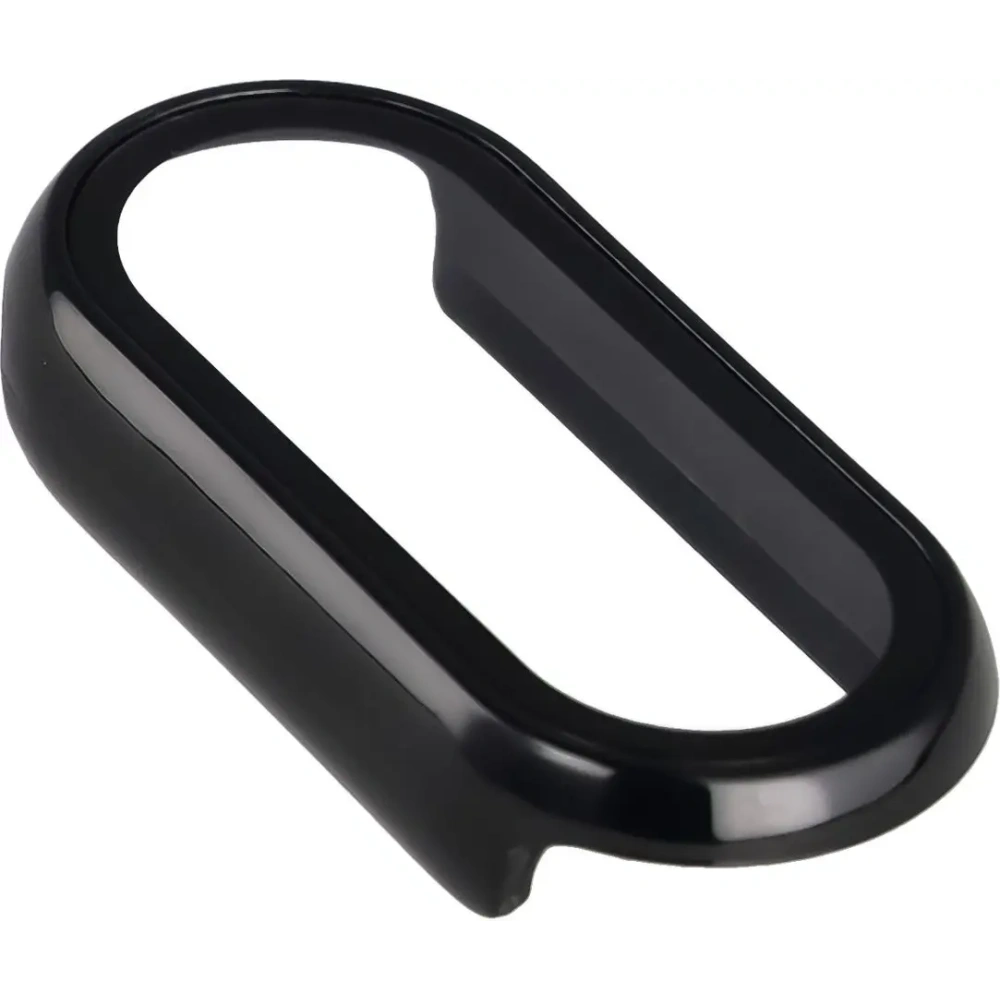 Etui ze szkłem do zegarka Bizon Case+Glass Watch do Xiaomi Smart Band 10 czarne