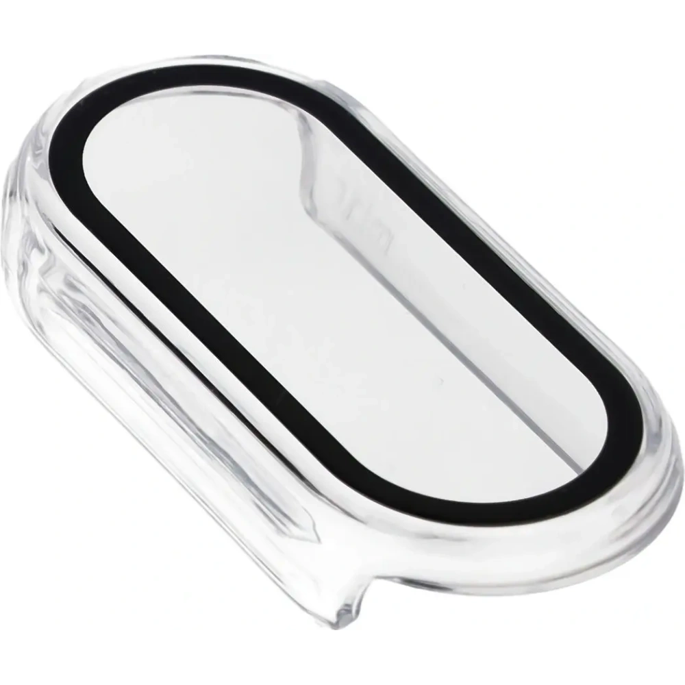 Etui ze szkłem do zegarka Bizon Case+Glass Watch do Xiaomi Smart Band 10 przeźroczyste