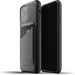 Kup Etui Mujjo Full Leather Wallet Case Apple iPhone 11 Pro (czarne) - MUJ030BLK - {ean13} - Sklep Home Screen