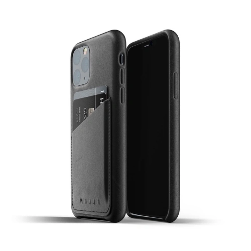 Kup Etui Mujjo Full Leather Wallet Case Apple iPhone 11 Pro (czarne) - MUJ030BLK - {ean13} - Sklep Home Screen