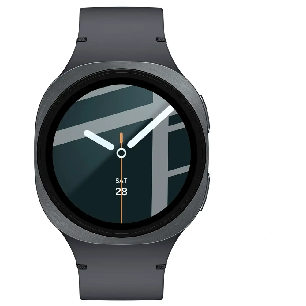 Szkło hybrydowe Bizon Glass Watch Edge Hybrid dla Samsung Galaxy Watch 8 40mm czarne