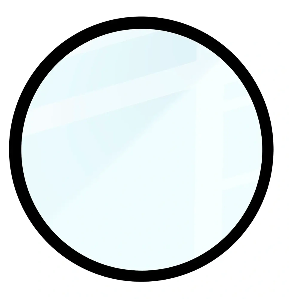 Szkło hybrydowe Bizon Glass Watch Edge Hybrid dla Samsung Galaxy Watch 8 40mm czarne