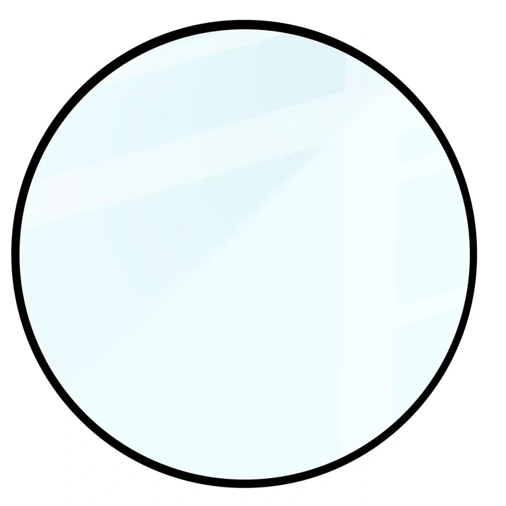 Szkło hybrydowe Bizon Glass Watch Edge Hybrid dla Samsung Galaxy Watch 8 Classic 46mm czarne