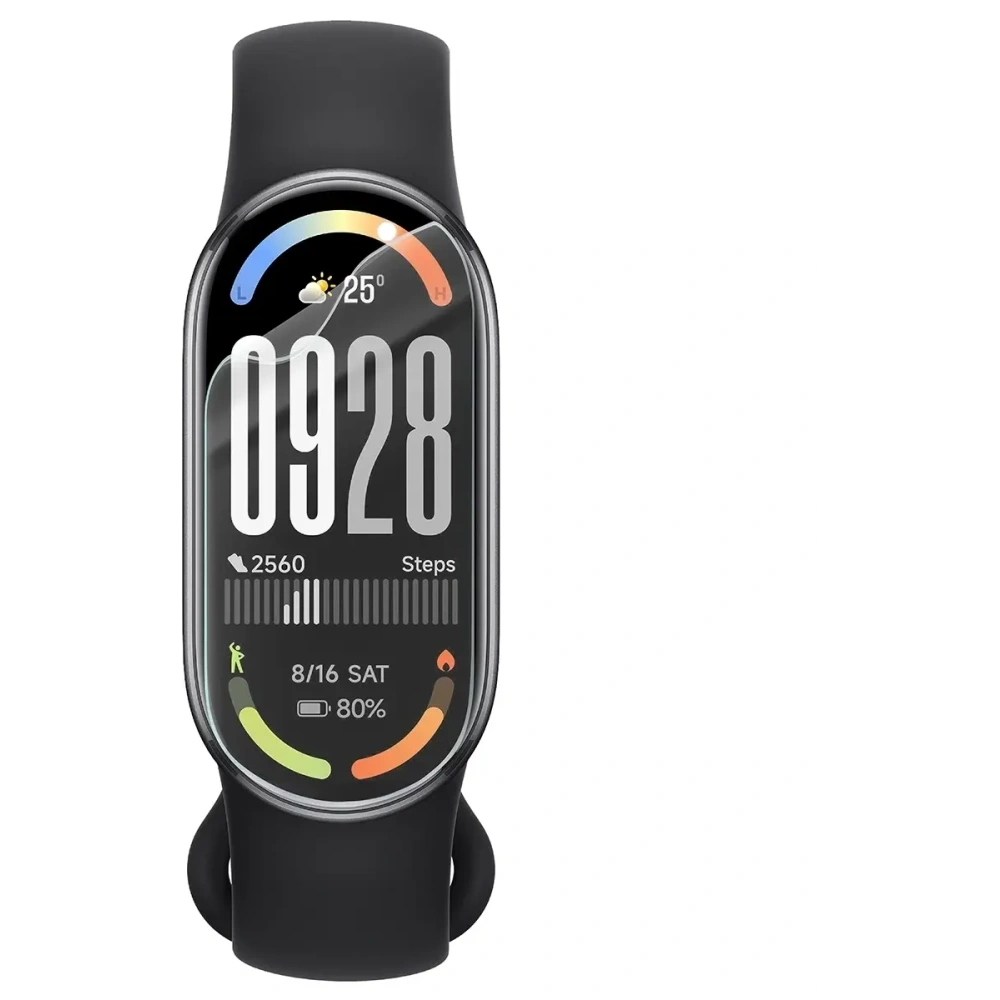 Folia hydrożelowa na ekran Bizon Glass Watch Hydrogel do Xiaomi Smart Band 10 [2 PACK]