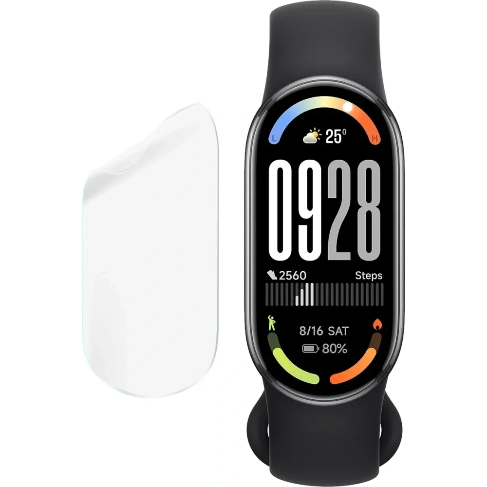 Folia hydrożelowa na ekran Bizon Glass Watch Hydrogel do Xiaomi Smart Band 10 [2 PACK]