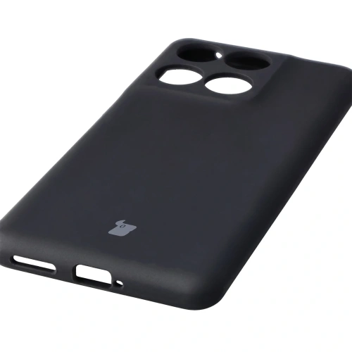 Silikonowe etui Bizon Soft Case do Motorola Edge 60 Fusion / 60 czarne