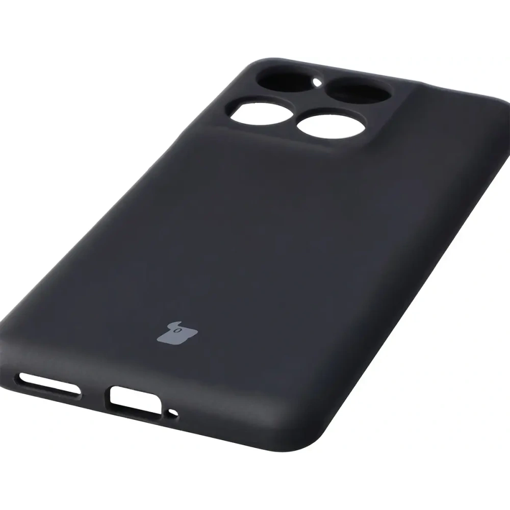 Silikonowe etui Bizon Soft Case do Motorola Edge 60 Fusion / 60 czarne