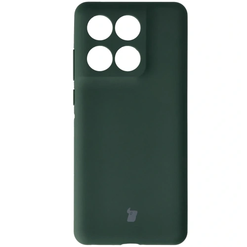 Silikonowe etui Bizon Soft Case do Motorola Edge 60 Fusion / 60 ciemnozielone
