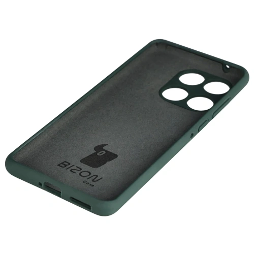 Silikonowe etui Bizon Soft Case do Motorola Edge 60 Fusion / 60 ciemnozielone