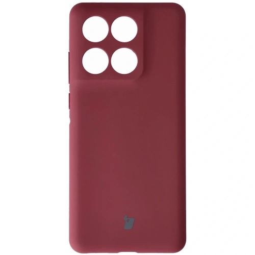 Silikonowe etui Bizon Soft Case do Motorola Edge 60 Fusion / 60 ciemnofioletowe