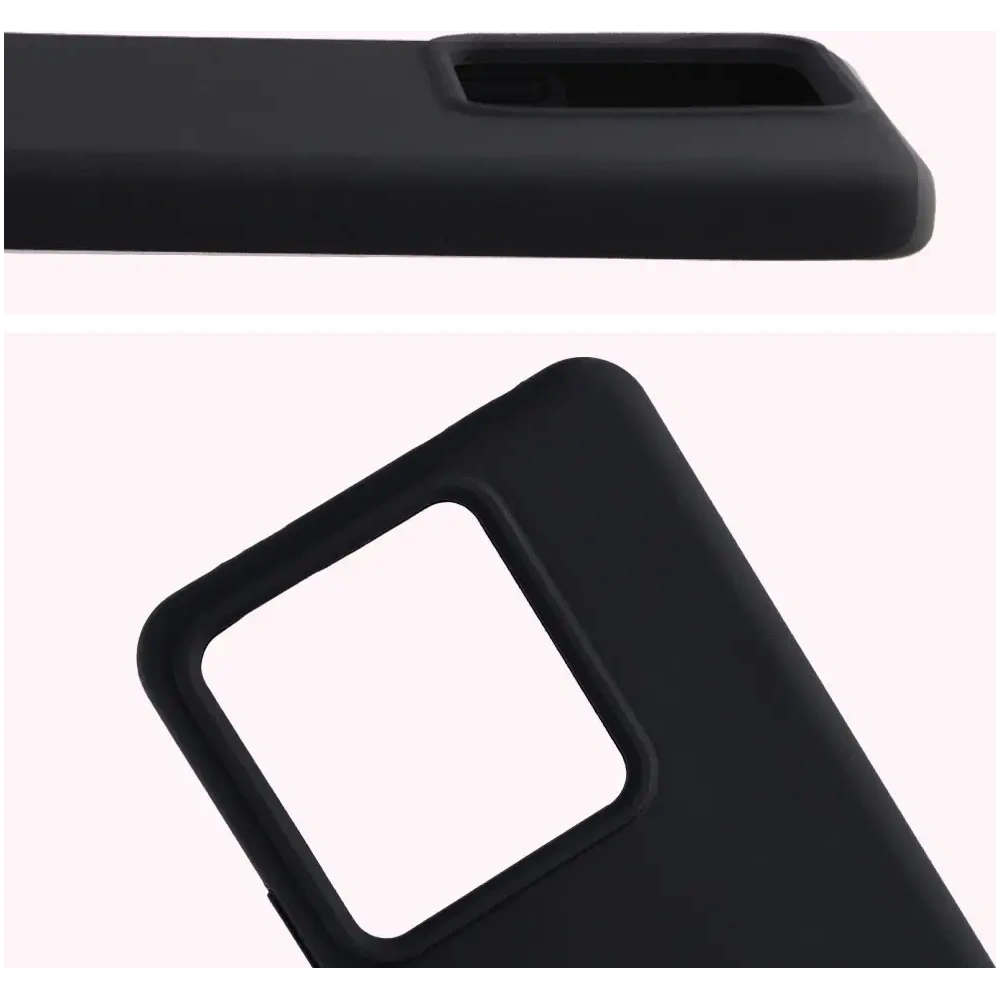 Silikonowe etui Bizon Soft Case do Realme GT 7 / 7T czarne