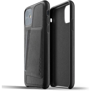 Kup Etui Mujjo Full Leather Wallet Case Apple iPhone 11 (czarne) - MUJ031BLK - {ean13} - Sklep Home Screen