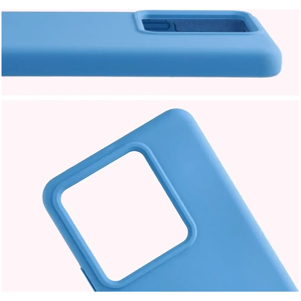 Silikonowe etui Bizon Soft Case do Realme GT 7 / 7T niebieskie