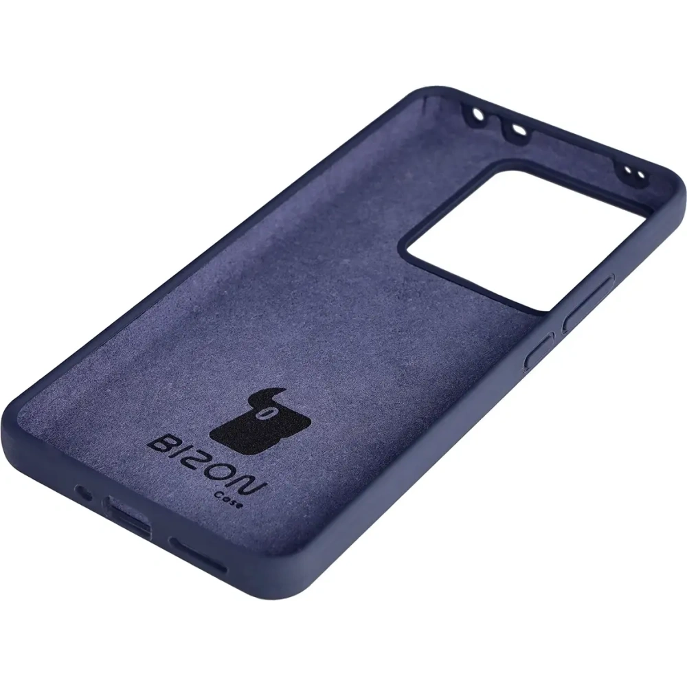Silikonowe etui Bizon Soft Case do Realme GT 7 / 7T ciemnoniebieskie