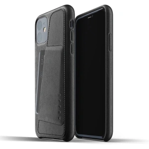 Kup Etui Mujjo Full Leather Wallet Case Apple iPhone 11 (czarne) - MUJ031BLK - {ean13} - Sklep Home Screen