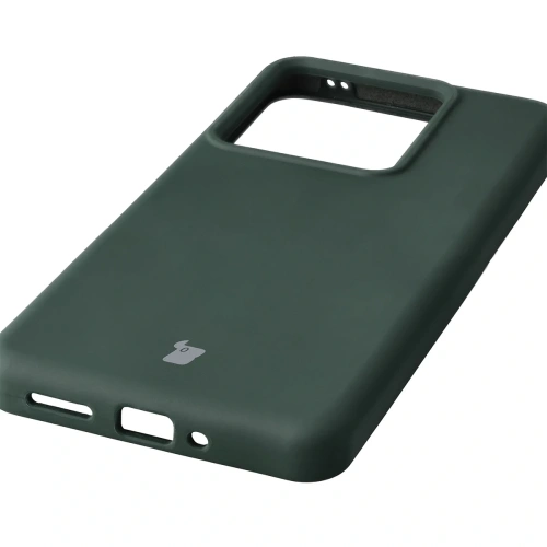 Silikonowe etui Bizon Soft Case do Realme GT 7 / 7T ciemnozielone