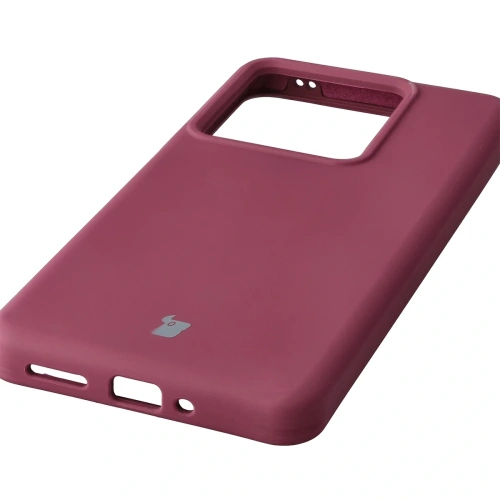 Silikonowe etui Bizon Soft Case do Realme GT 7 / 7T ciemnofioletowe