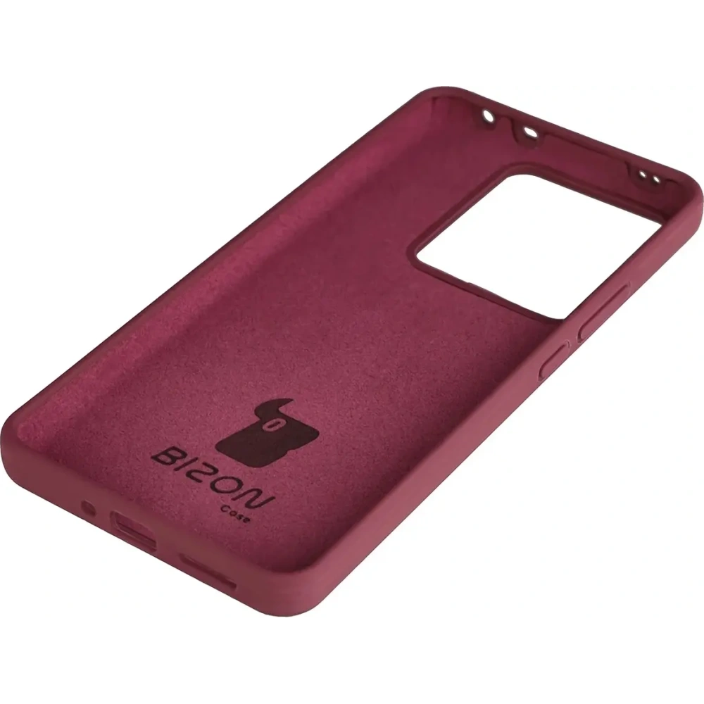 Silikonowe etui Bizon Soft Case do Realme GT 7 / 7T ciemnofioletowe