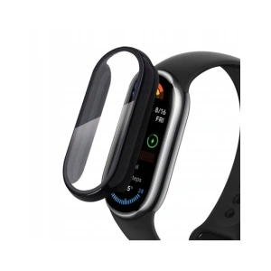 Etui z szybką Tech-Protect Defense do Xiaomi Smart Band 10 / 10 NFC Black