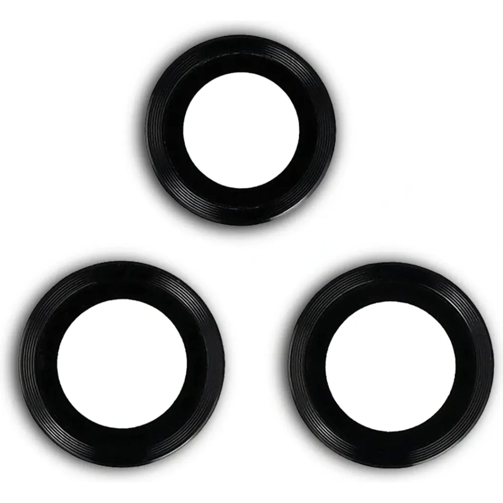 Szkło na aparat Bizon Glass Snap Lens do Nothing Phone (3) czarna ramka