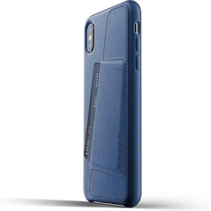 Kup Etui Mujjo Full Leather Wallet Apple iPhone Xs Max (niebieskie) - MUJ033BLU - {ean13} - Sklep Home Screen