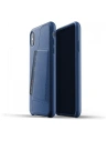 Kup Etui Mujjo Full Leather Wallet Apple iPhone Xs Max (niebieskie) - MUJ033BLU - {ean13} - Sklep Home Screen