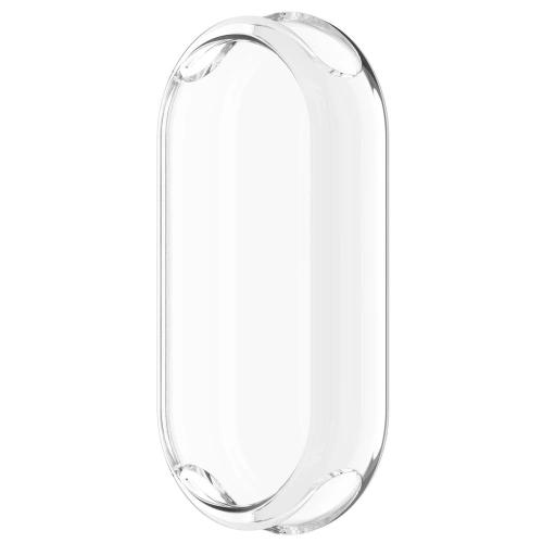 Etui z osłoną ekranu Bizon Case Watch Felipe do Xiaomi Smart Band 10 przezroczyste