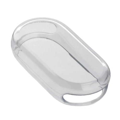 Etui z osłoną ekranu Bizon Case Watch Felipe do Xiaomi Smart Band 10 przezroczyste