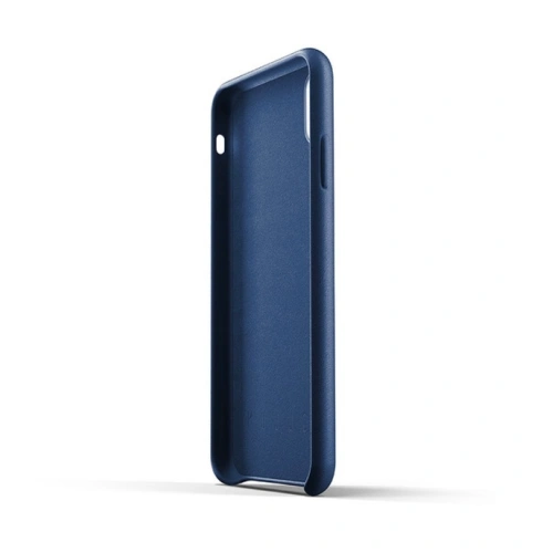 Kup Etui Mujjo Full Leather Wallet Apple iPhone Xs Max (niebieskie) - MUJ033BLU - {ean13} - Sklep Home Screen