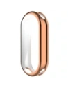 Etui z osłoną ekranu Bizon Case Watch Felipe do Xiaomi Smart Band 10 różowozłote