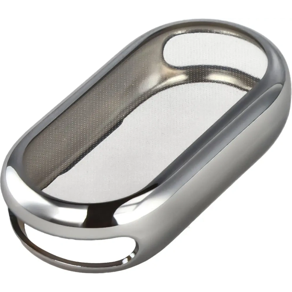 Etui z osłoną ekranu Bizon Case Watch Felipe do Xiaomi Smart Band 10 srebrne