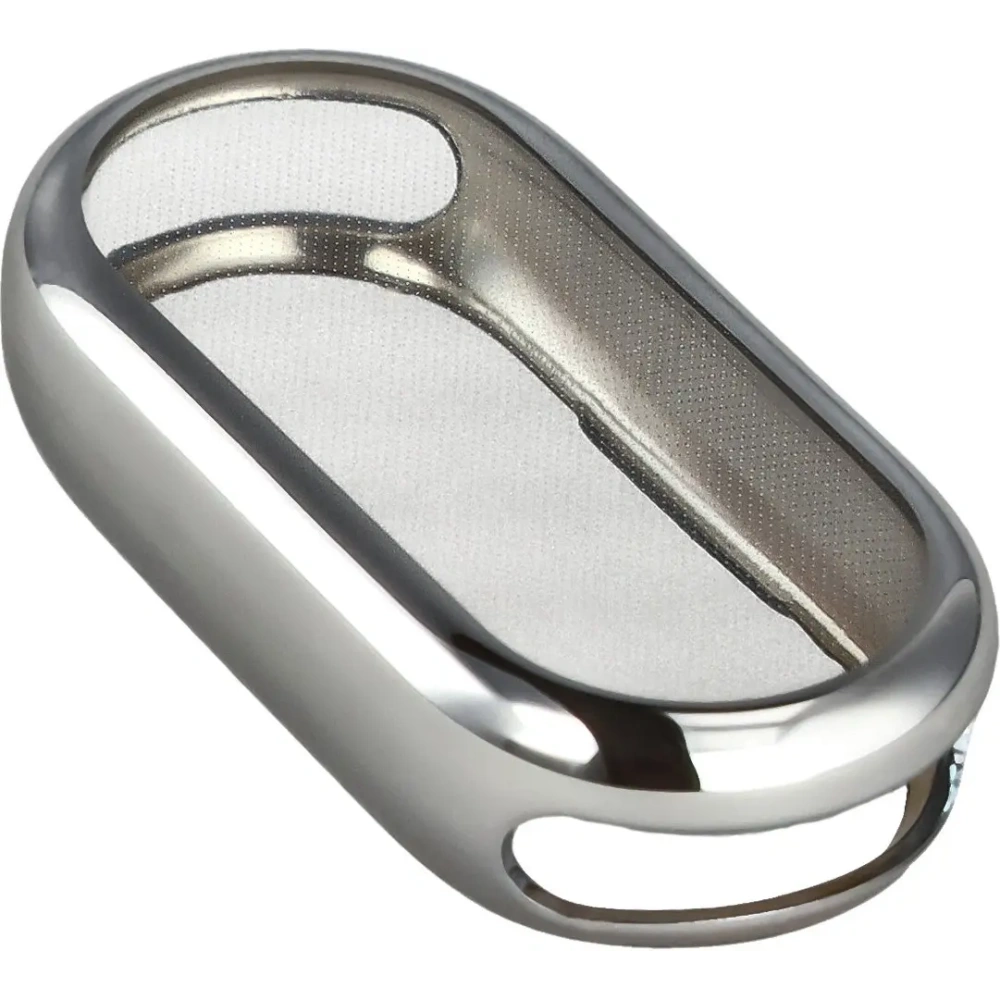 Etui z osłoną ekranu Bizon Case Watch Felipe do Xiaomi Smart Band 10 srebrne