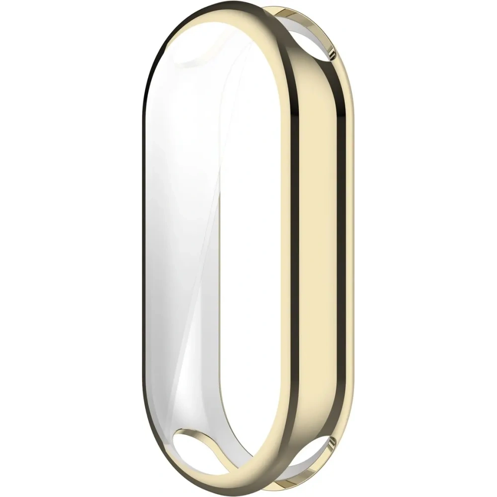 Etui z osłoną ekranu Bizon Case Watch Felipe do Xiaomi Smart Band 10 złote