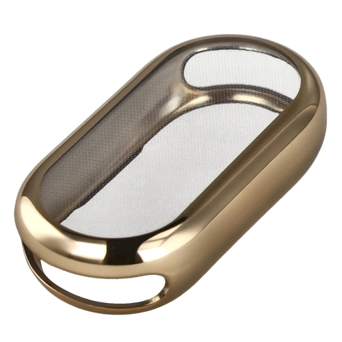Etui z osłoną ekranu Bizon Case Watch Felipe do Xiaomi Smart Band 10 złote