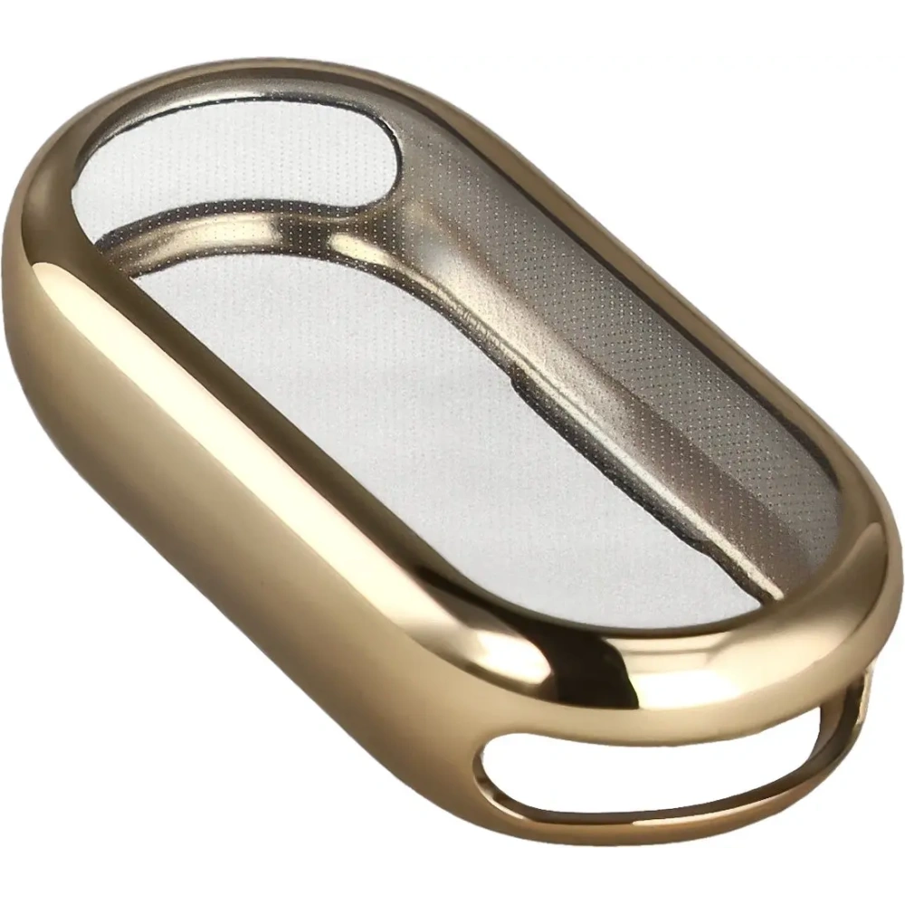 Etui z osłoną ekranu Bizon Case Watch Felipe do Xiaomi Smart Band 10 złote