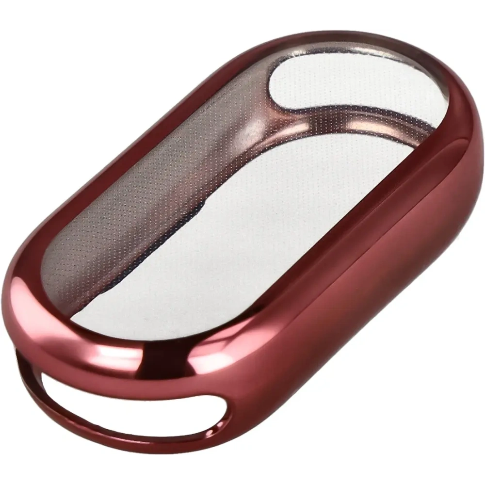 Etui z osłoną ekranu Bizon Case Watch Felipe do Xiaomi Smart Band 10 różowe