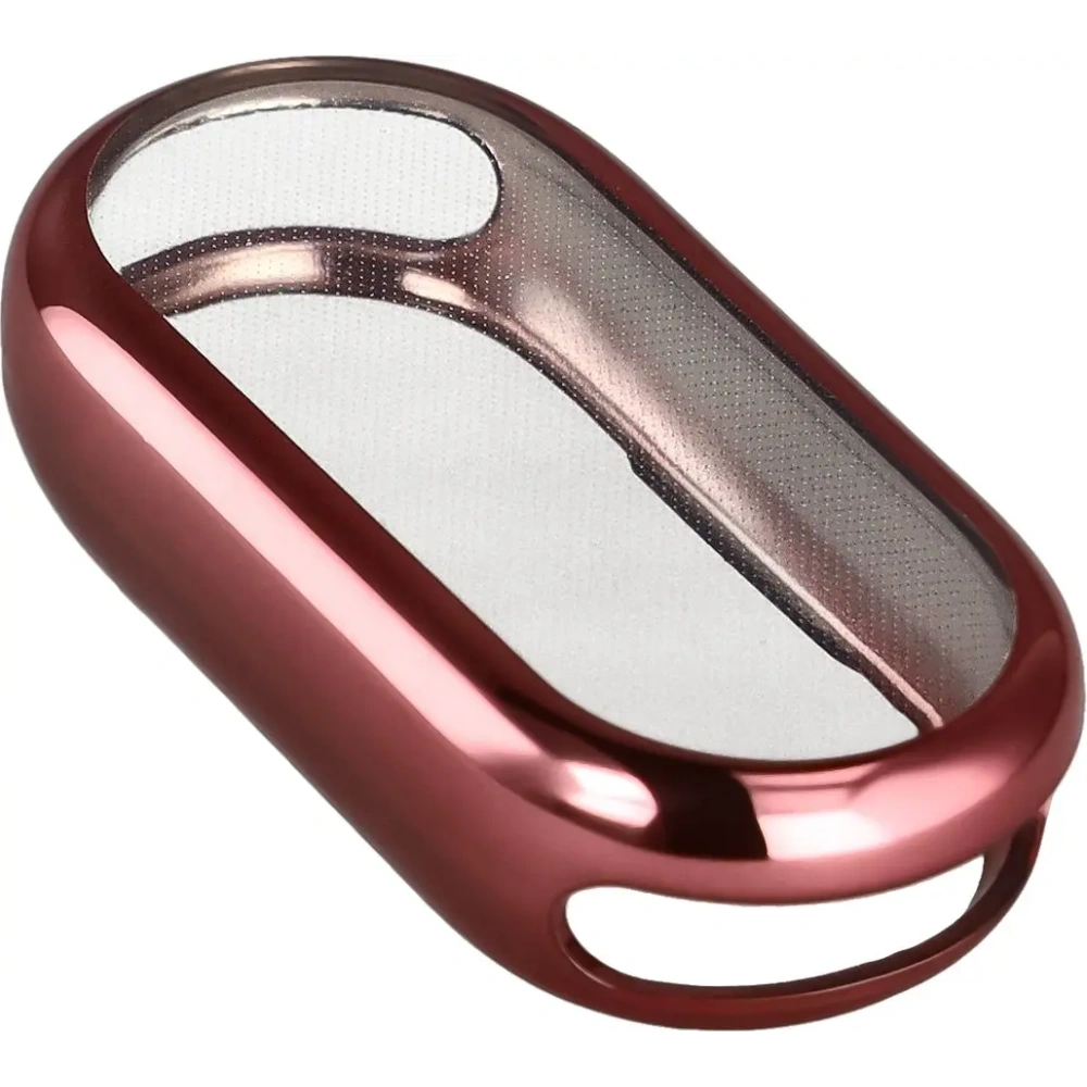 Etui z osłoną ekranu Bizon Case Watch Felipe do Xiaomi Smart Band 10 różowe