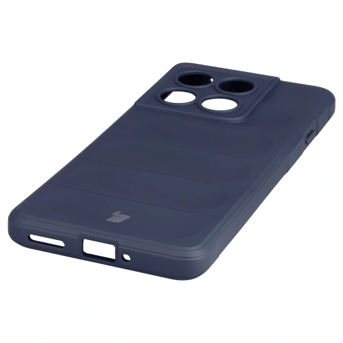 Pancerne etui Bizon Case Tur do Motorola Edge 60 Pro granatowe