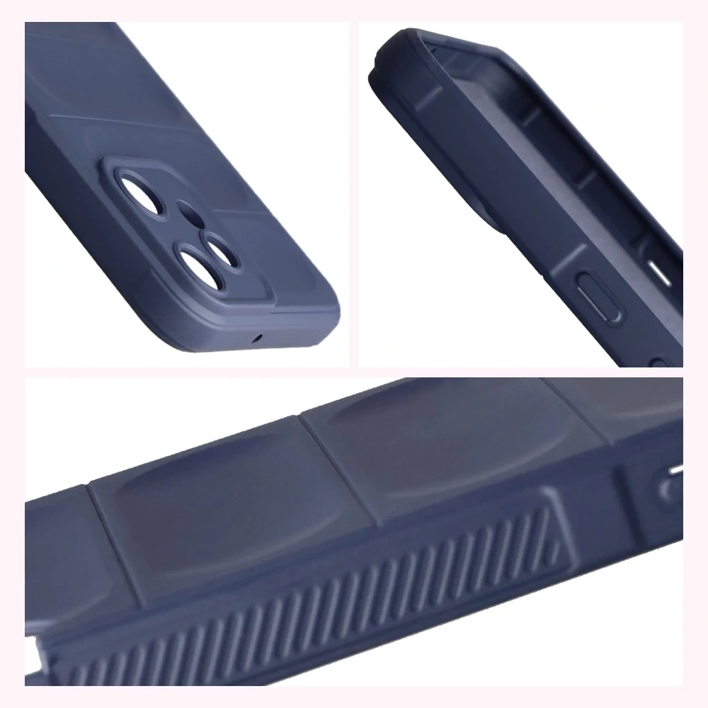 Pancerne etui Bizon Case Tur do Nothing CMF Phone 2 Pro granatowe