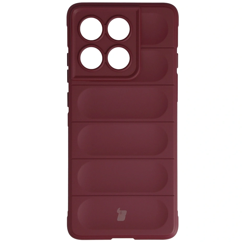 Pancerne etui Bizon Case Tur do Motorola Edge 60 Pro burgundowe
