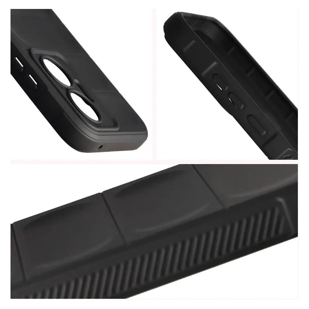 Pancerne etui Bizon Case Tur do Xiaomi POCO F7 czarne