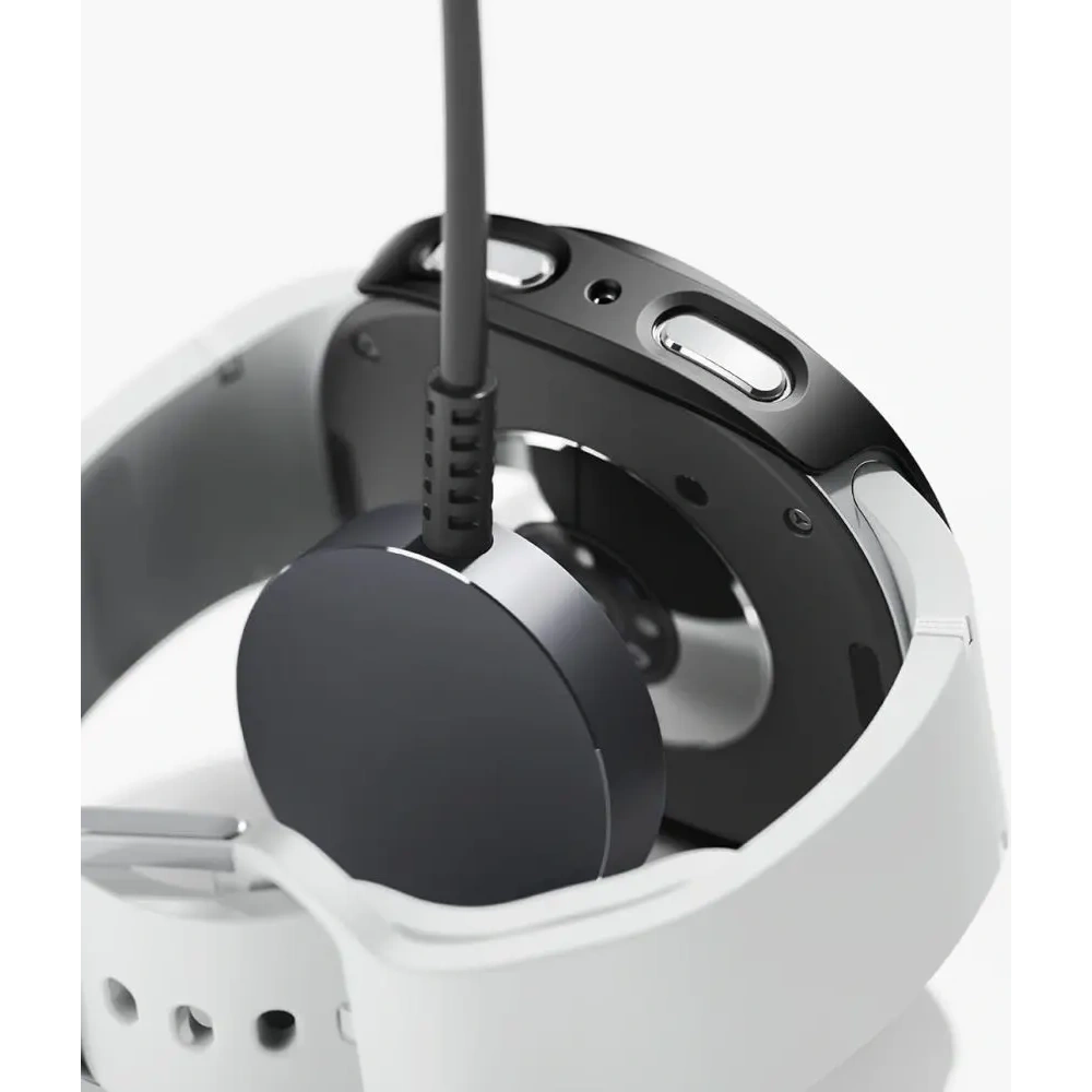 Nakładka Ringke Slim do Samsung Galaxy Watch 8 44mm Clear & Matte Black [2 PACK]